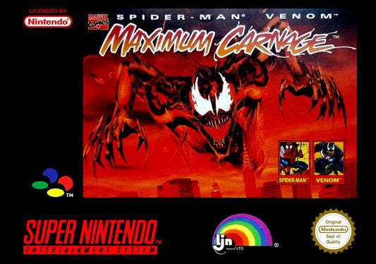 Super Nintendo: Spiderman Maximum Carnage