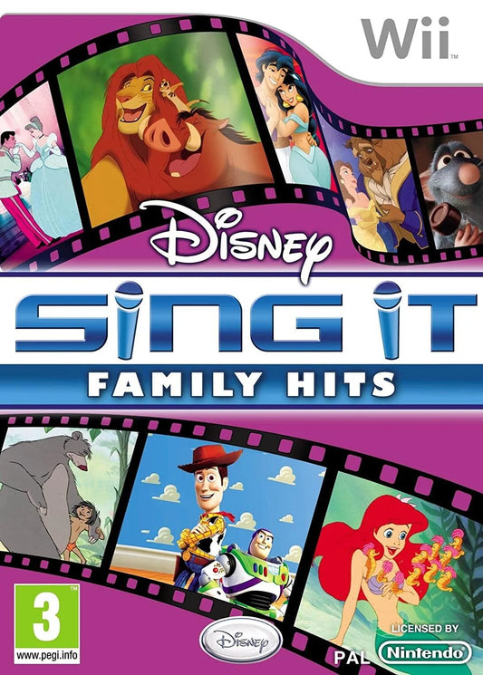 Nintendo Wii: Disney Sing It: Family Hits