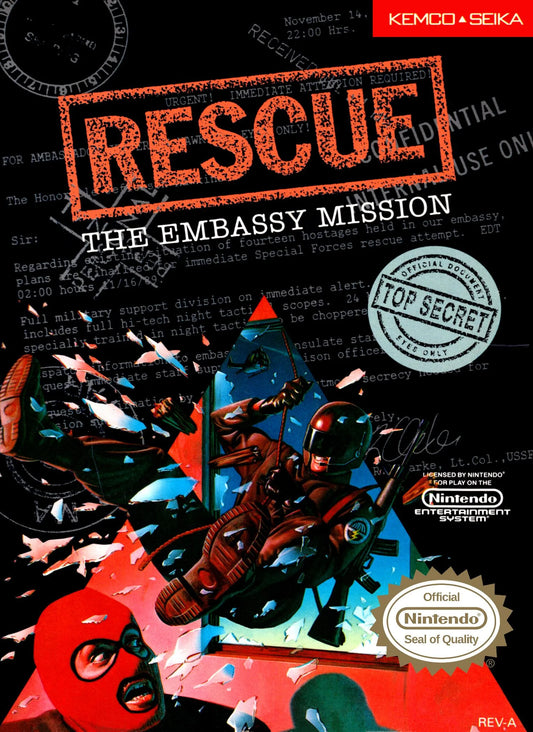 NES: Rescue the Embassy Mission