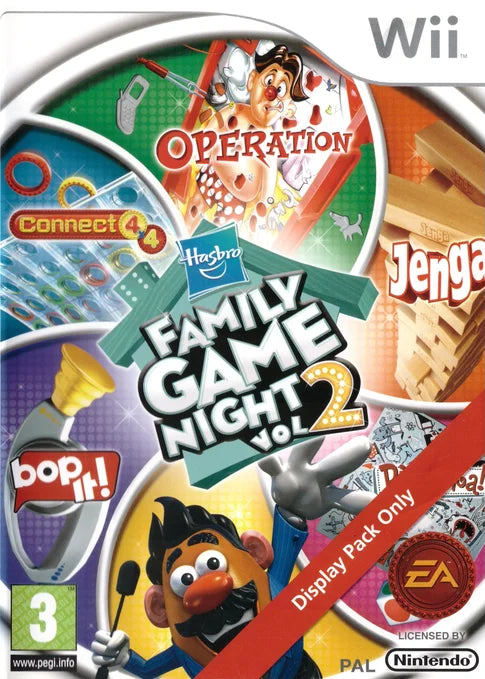 Nintendo Wii: Hasbro Family Game Night 2