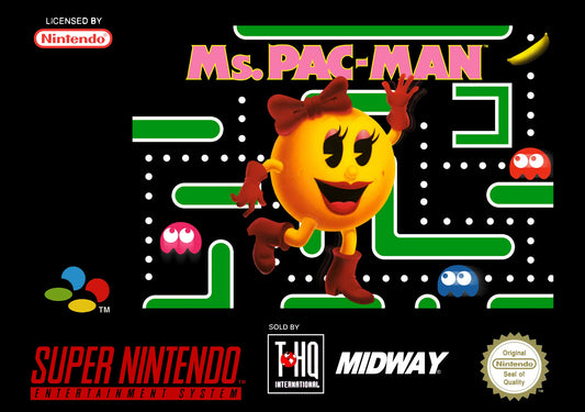 Super Nintendo: Ms. Pac-Man