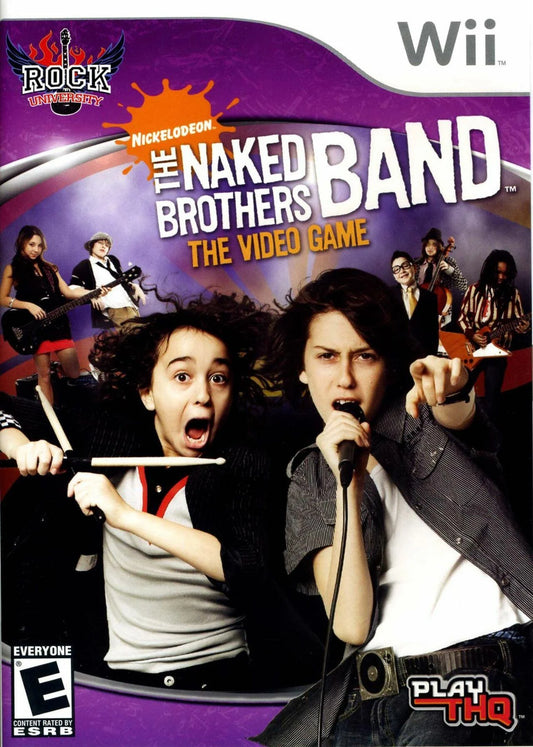 Nintendo Wii: The Naked Brothers Band