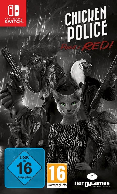 Nintendo Switch: Chicken Police: Paint it Red