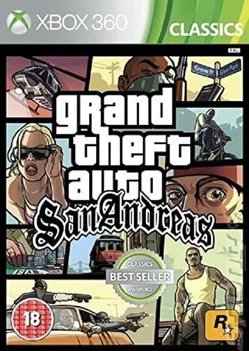 Xbox 360: Grand Theft Auto: San Andreas