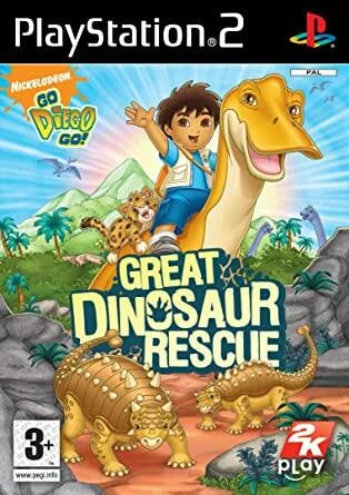 Playstation 2: Go, Diego, Go! Great Dinosaur Rescue