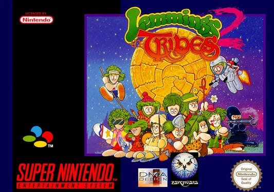 Super Nintendo: Lemmings 2 The Tribes