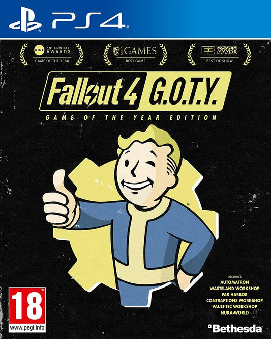 Playstation 4: Fallout 4 [Game of The Year Edition]