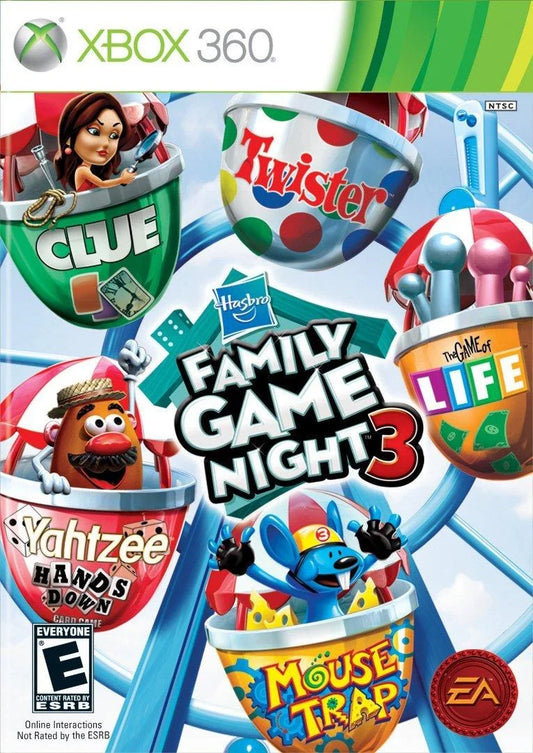 Xbox 360: Hasbro Family Game Night 3