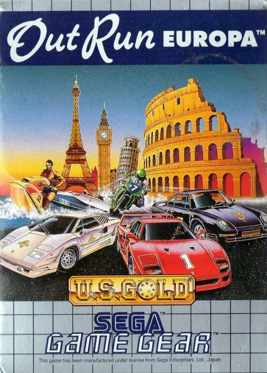Game Gear: Out Run Europa
