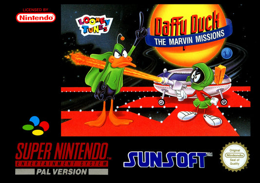Super Nintendo: Daffy Duck Marvin Missions