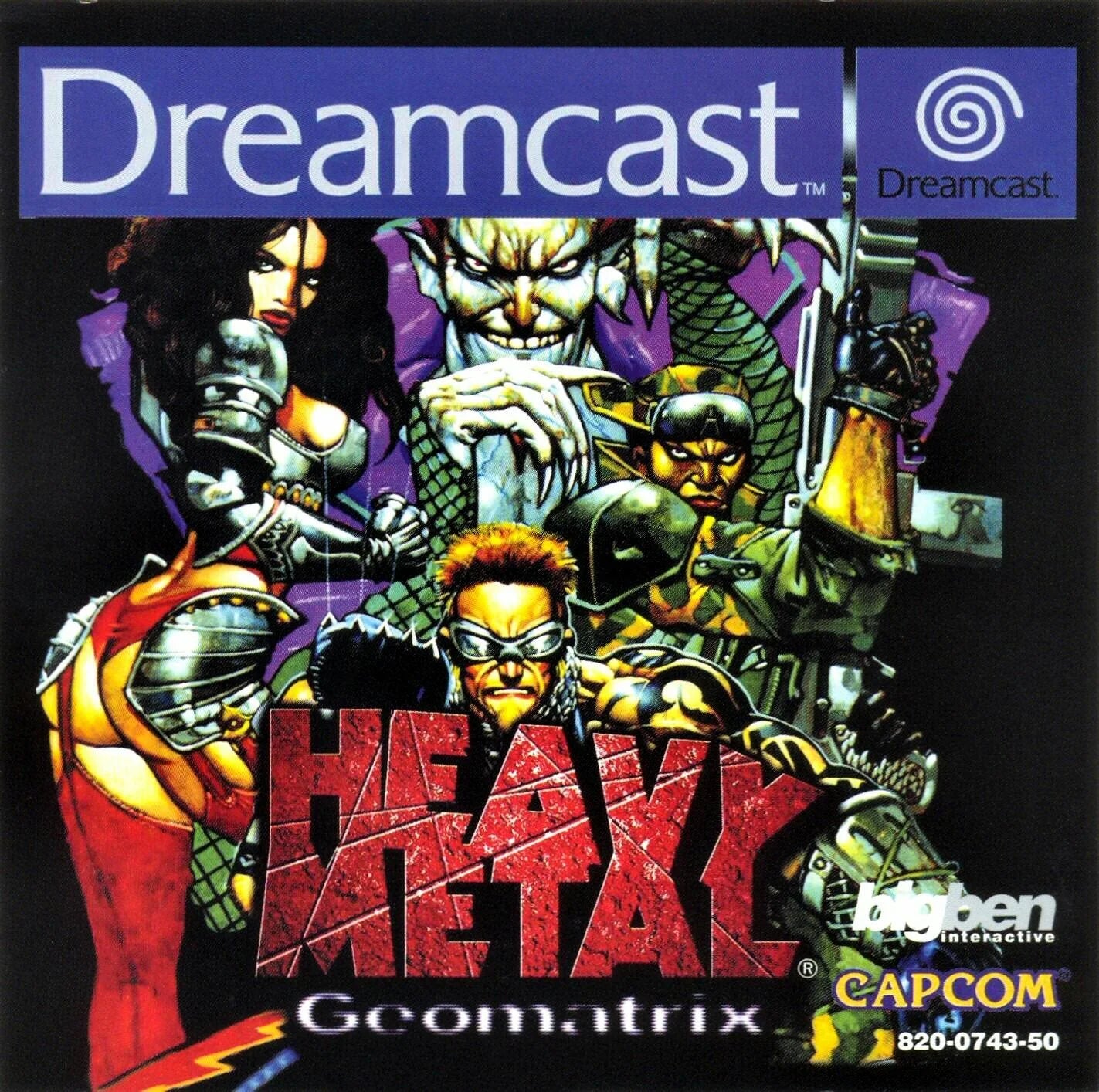 Dreamcast: Heavy Metal: Geomatrix