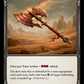 (DTD205) Flesh & Blood TCG Dusk till Dawn Single: Decimator Great Axe (Cold Foil)  Rare