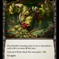 (DYN023) Flesh & Blood TCG Dynasty Single: Rumble Grunting (Yellow) (Rainbow Foil)  Common