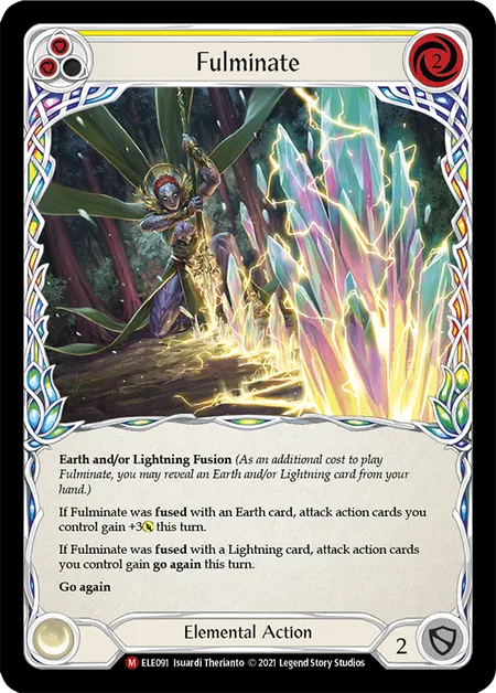 (ELE091) Flesh & Blood TCG Tales of Aria - First Single: Fulminate (Regular)  Majestic