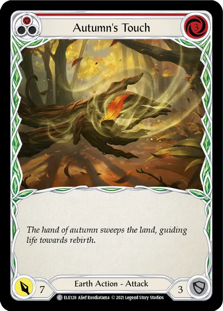 (ELE128) Flesh & Blood TCG Tales of Aria - First Single: Autumn's Touch (Red) (Regular)  Common