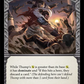 (ELE209) Flesh & Blood TCG Tales of Aria - First Single: Thump (Red) (Rainbow Foil)  Common