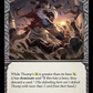 (ELE210) Flesh & Blood TCG Tales of Aria - First Single: Thump (Yellow) (Rainbow Foil)  Common