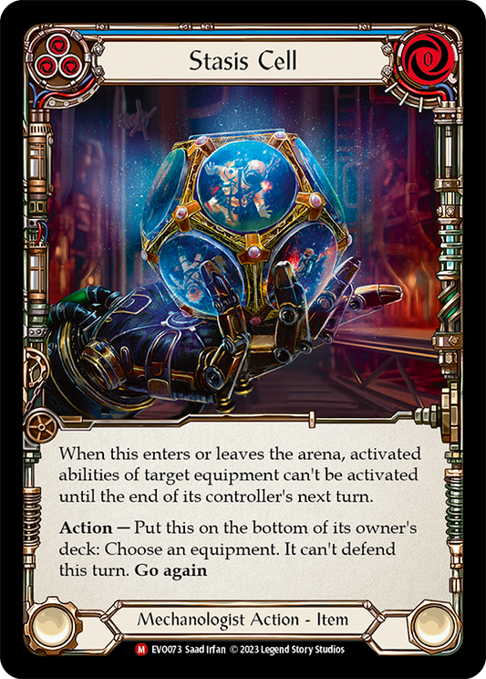(EVO073) Flesh & Blood TCG Bright Lights Single: Stasis Cell (Regular)  Majestic