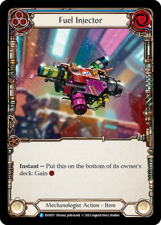 (EVO075) Flesh & Blood TCG Bright Lights Single: Fuel Injector (Regular)  Rare