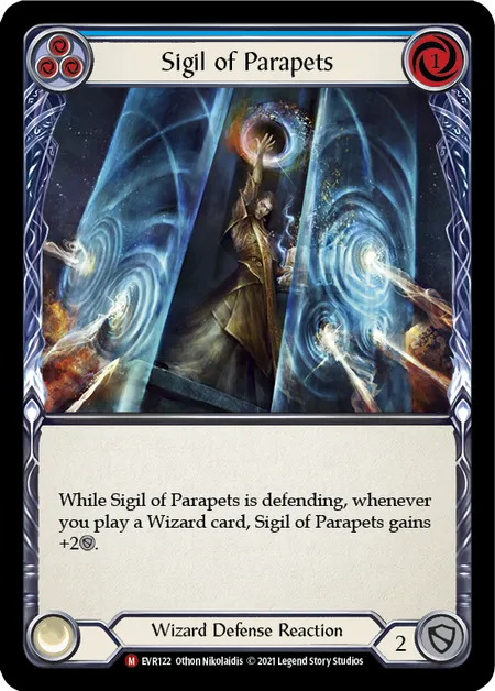 (EVR122) Flesh & Blood TCG Everfest - First Single: Sigil of Parapets (Regular)  Majestic