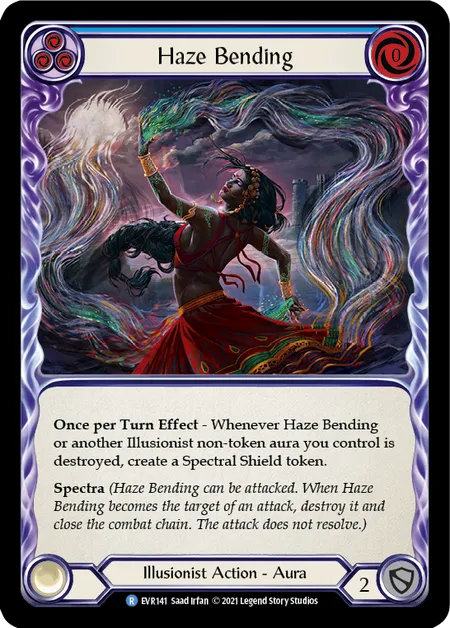 (EVR141) Flesh & Blood TCG Everfest - First Single: Haze Bending (Rainbow Foil)  Rare