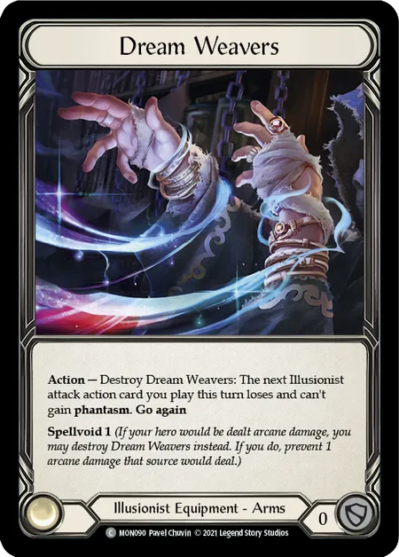 (MON090) Flesh & Blood TCG Monarch - First Single: Dream Weavers (Cold Foil)  Common