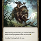 (MON285) Flesh & Blood TCG Monarch - First Single: Stony Wootonhog (Yellow) (Regular)  Common
