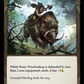 (MON286) Flesh & Blood TCG Monarch - First Single: Stony Wootonhog (Blue) (Regular)  Common