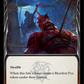 (OUT026) Flesh & Blood TCG Outsiders Single: Infect (Blue) (Rainbow Foil)  Common