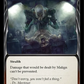 (OUT030) Flesh & Blood TCG Outsiders Single: Malign (Red) (Regular)  Common
