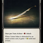 (CRU079) Flesh & Blood TCG Crucible of War - Unlimited Single: Cintari Saber (Regular)  Rare