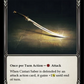 (CRU080) Flesh & Blood TCG Crucible of War - Unlimited Single: Cintari Saber (Regular)  Rare