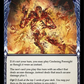 (CRU166) Flesh & Blood TCG Crucible of War - Unlimited Single: Cindering Foresight (Yellow) (Regular)  Rare