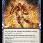 (CRU167) Flesh & Blood TCG Crucible of War - Unlimited Single: Cindering Foresight (Blue) (Regular)  Rare