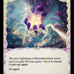 (ELE182) Flesh & Blood TCG Tales of Aria - Unlimited Single: Weave Lightning (Blue) (Rainbow Foil)  Rare