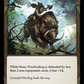(MON284) Flesh & Blood TCG Monarch - Unlimited Single: Stony Woottonhog (Red) (Regular)  Common