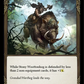 (MON286) Flesh & Blood TCG Monarch - Unlimited Single: Stony Woottonhog (Blue) (Regular)  Common
