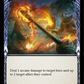 (UPR180) Flesh & Blood TCG Uprising Single: Singe (Yellow) (Rainbow Foil)  Common