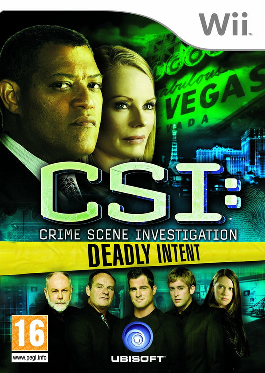 Nintendo Wii: CSI: Crime Scene Investigation: Deadly Intent