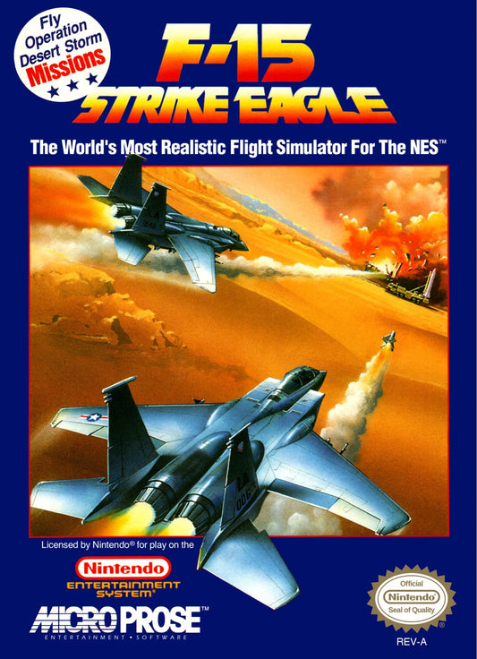 NES: F-15 Strike Eagle