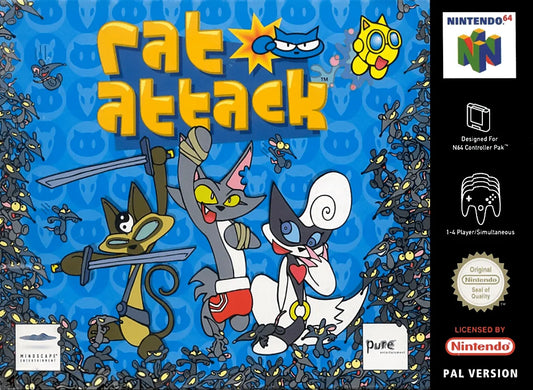 Nintendo 64: Rat Attack
