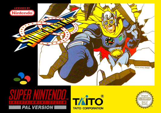 Super Nintendo: Sonic Blast Man