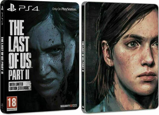 Playstation 4: The Last Of Us Part II [With Limited Edition Steelbook]