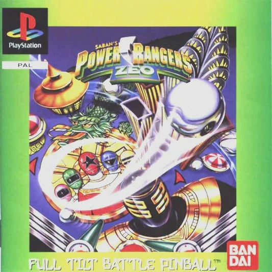 Playstation: Power Rangers Zeo Full Tilt Battle Pinball