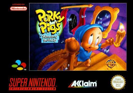 Super Nintendo: Porky Pig's Haunted Holiday