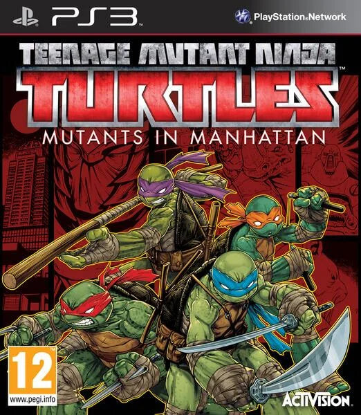 Playstation 3: Teenage Mutant Ninja Turtles: Mutants in Manhattan