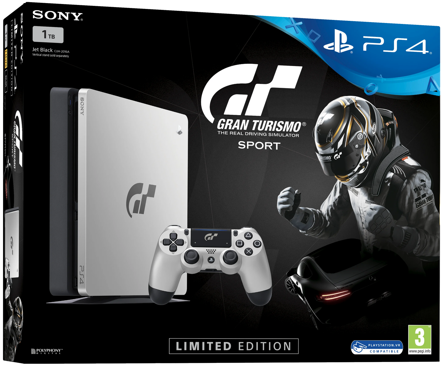 Playstation 4: PlayStation 4 Slim 1TB Gran Turismo Sport Edition Console