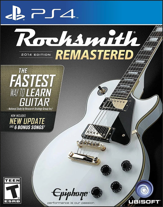 Playstation 4: Rocksmith 2014 Edition Remastered