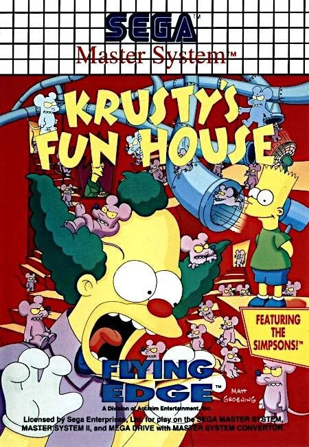 Master System: Krusty's Fun House