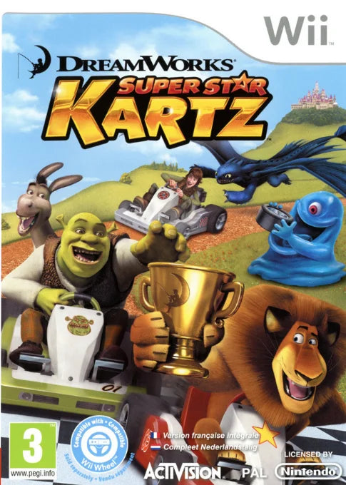 Nintendo Wii: DreamWorks Super Star Kartz